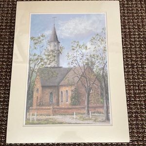 Bruton Parish Church Print